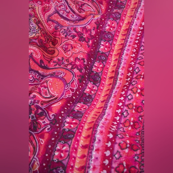 Hobo Beach Yoga Boho Chic Shoulder Bag - Ethnic Inspired Print - Fine Cotton - Picture 8 of 8